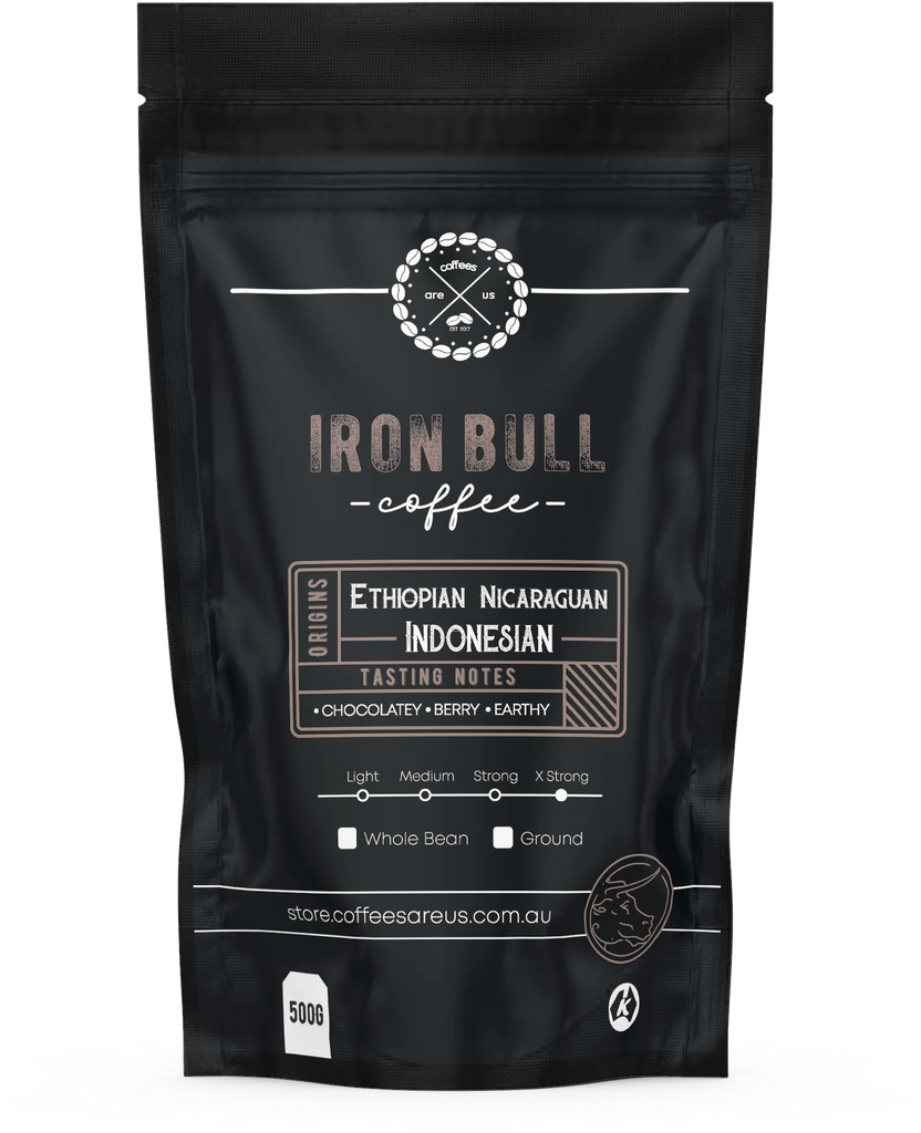 Iron Bull - Extra Strong Blend - Coffees Are Us