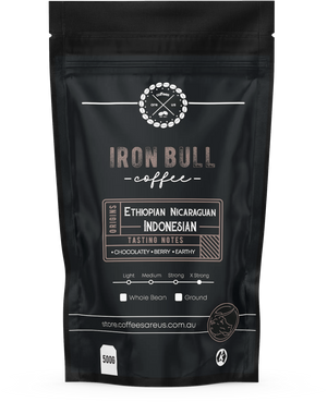 Iron Bull - Extra Strong Blend - Coffees Are Us