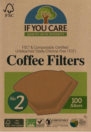 Open image in slideshow, If You Care Coffee Filters - Coffees Are Us
